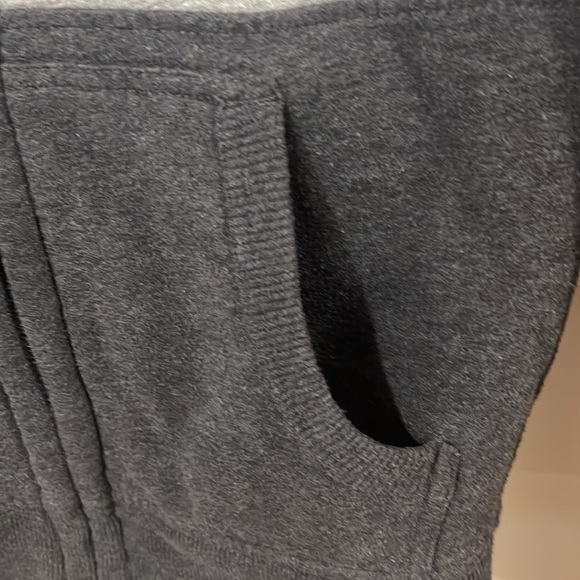 Boys Wonder Nation Grey and Black Zip-up Hoodie - Picture 4 of 11